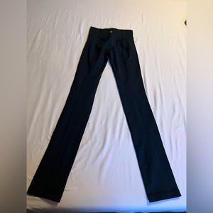 Black Skinny groove pant II 33”